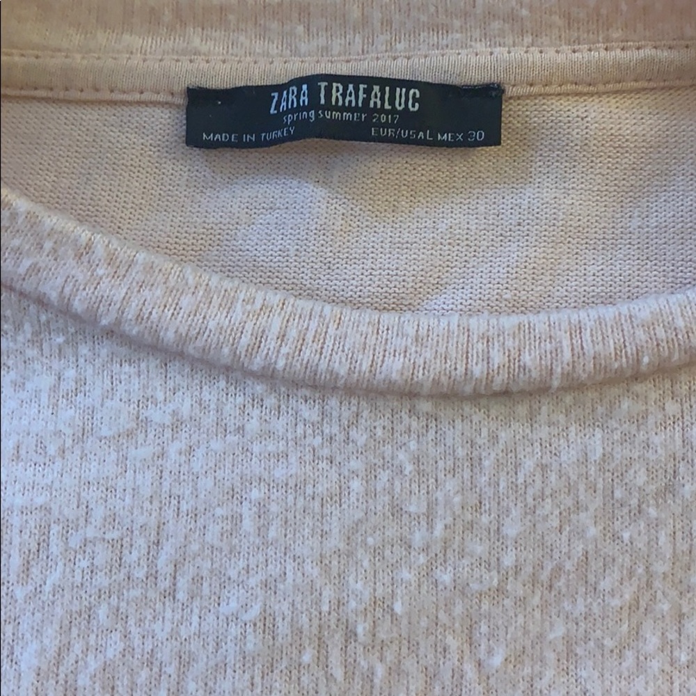 Light pink sweater Zara